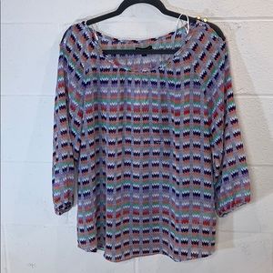 GAP : Graphic Print Blouse
